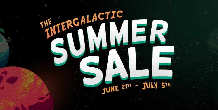 The Intergalactic Summer Sale logo