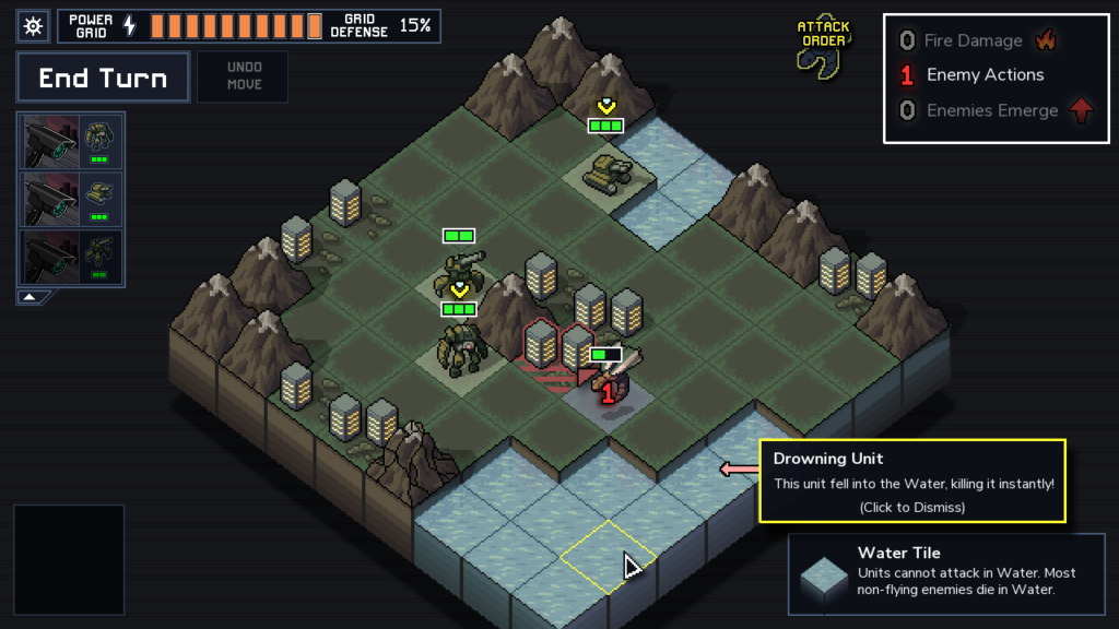 Into the Breach Battle 1