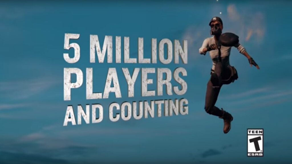 PlayerUnknown's Battlegrounds 5 million