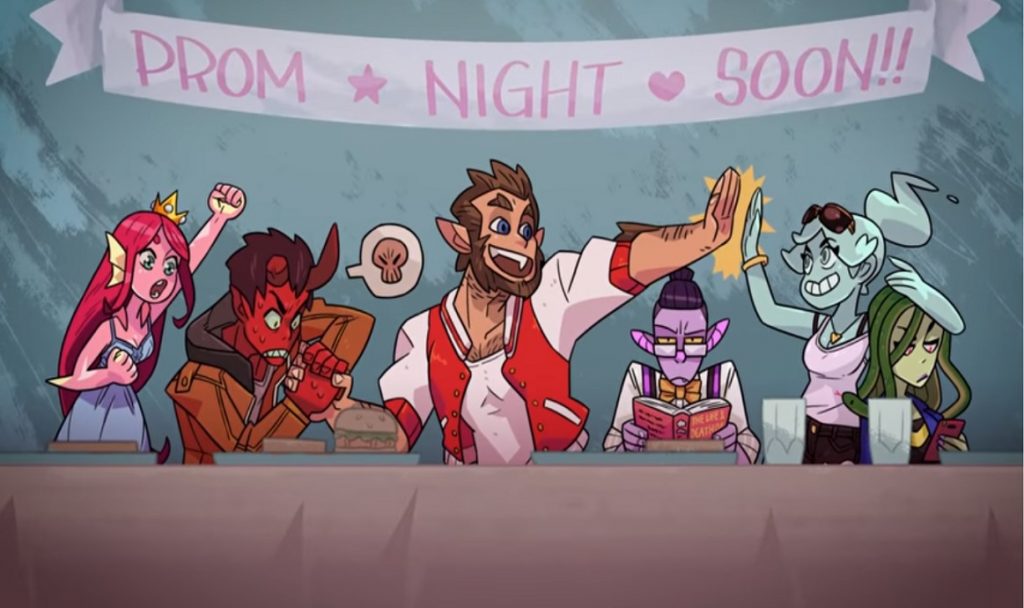 Monster Prom group