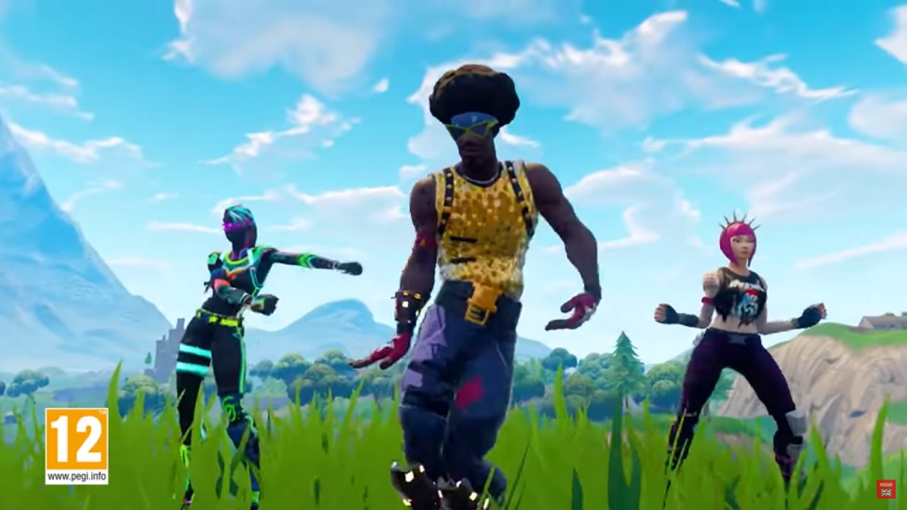 Fortnite now on Switch