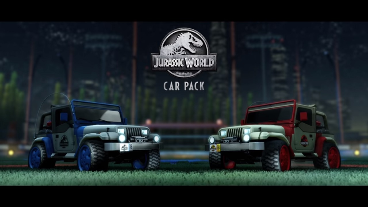 Rocket League Jurassic World Car Pack