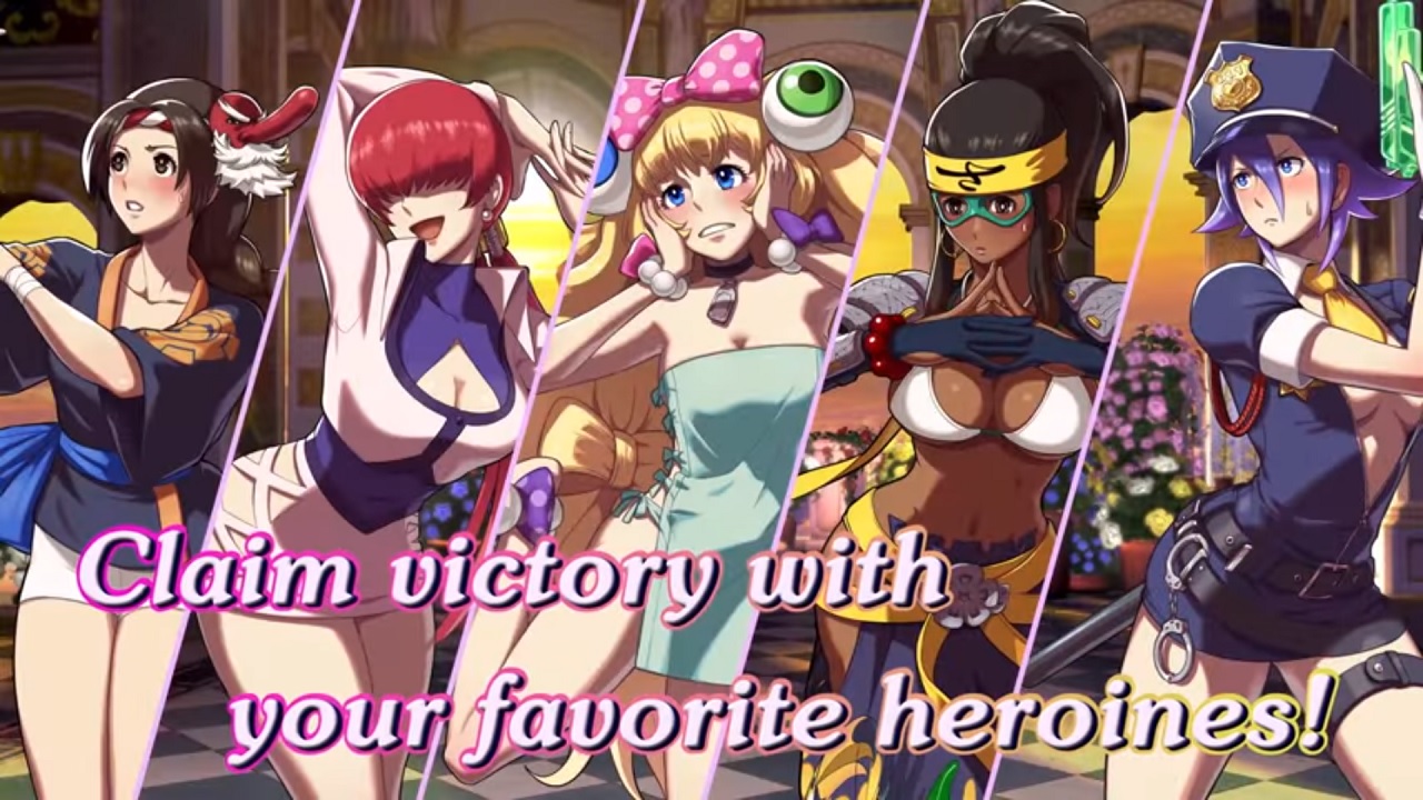 SNK Heroines fight