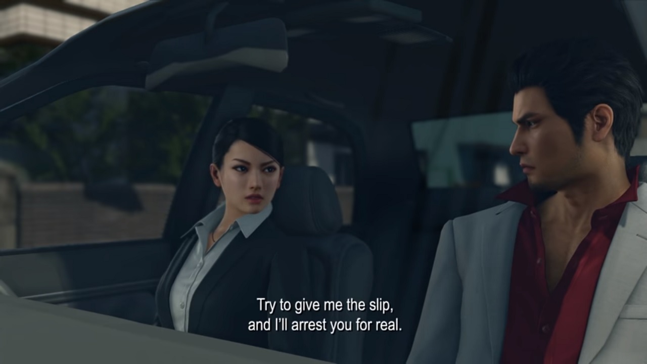 Yakuza: Kiwami 2 Kiryu and detective