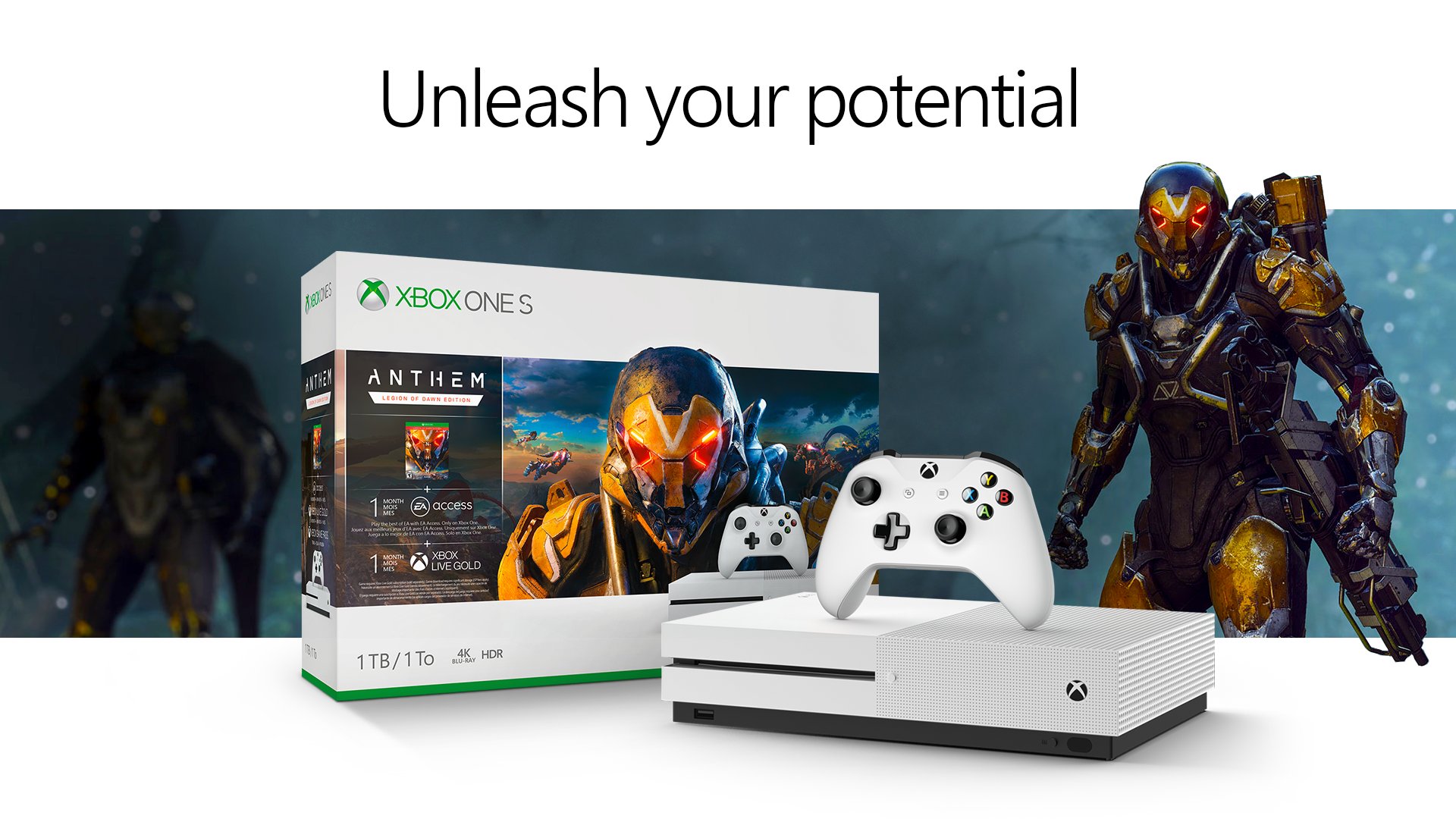 Anthem Xbox One S bundle