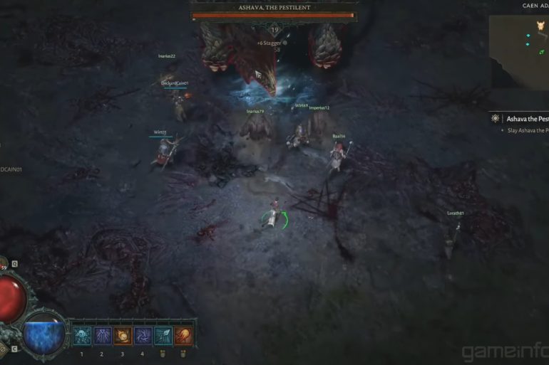 Diablo IV Ashava boss fight