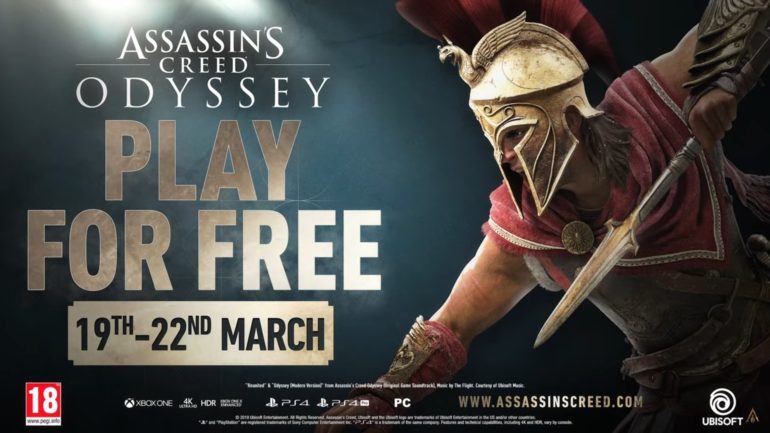 Assassins Creed Odyssey Free Weekend