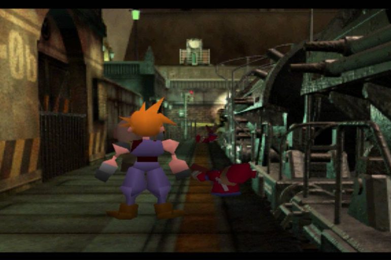 Final Fantasy VII Original Bombing Scene