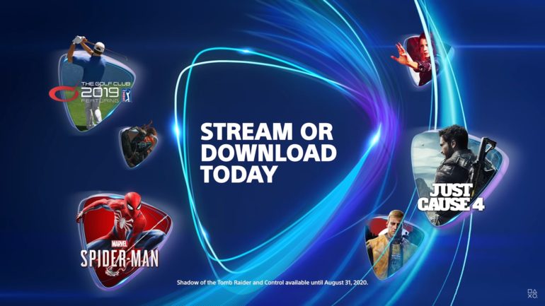 PlayStation Now - April 2020 New Games