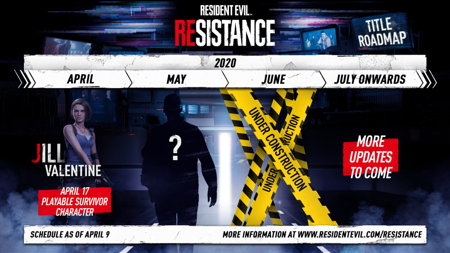 Resident Evil Resistance content roadmap