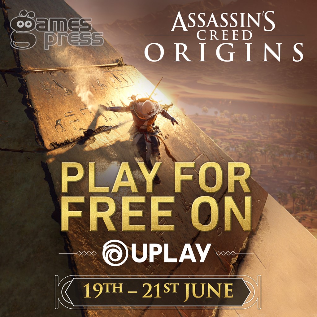 Assassins Creed Origins Free To Play This Weekend On Uplay