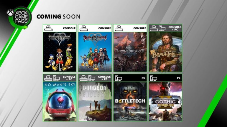 Xbox game pass on sale list 2020