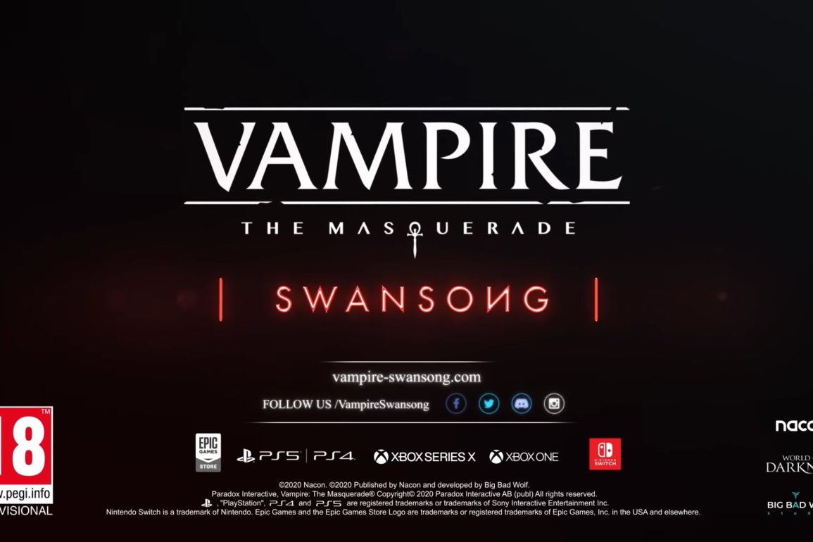 Vampire: The Masquerade – Swansong for mac instal