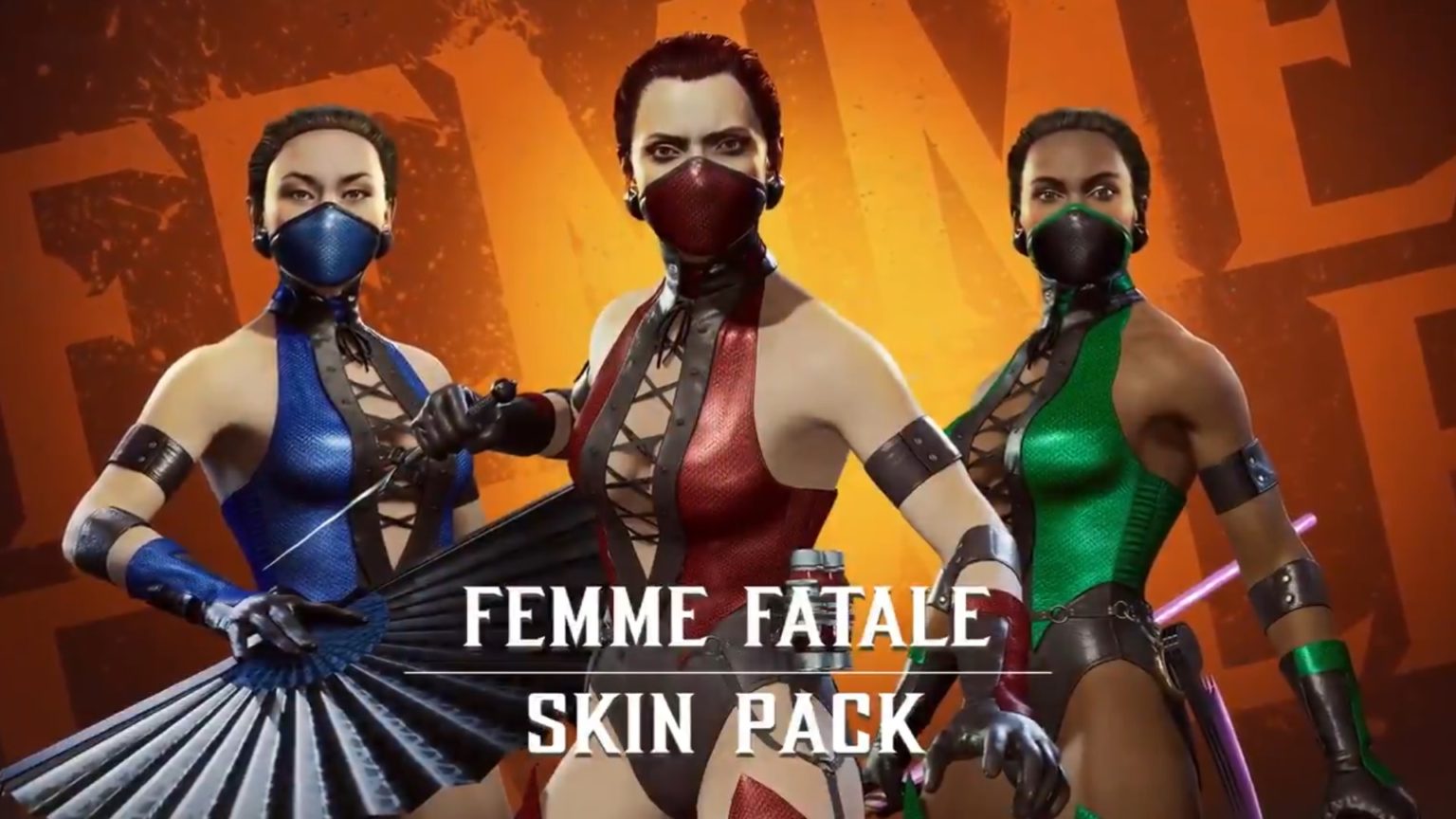 Mortal Kombat 11 Reveals New Klassic Femme Fatale Character Skin Pack