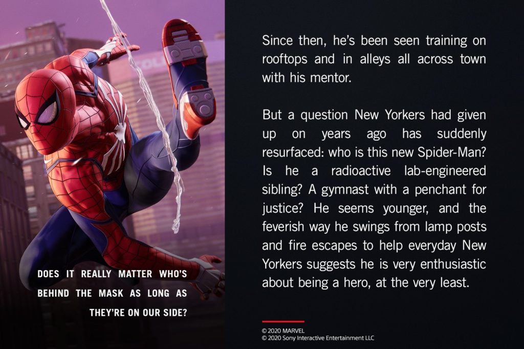 Marvel's Spider-Man: Miles Morales Teaser Reveals Training with Peter Parker