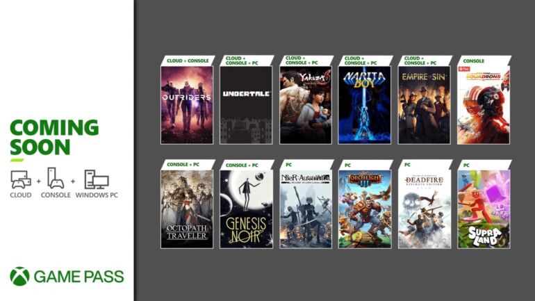 xbox games pass library