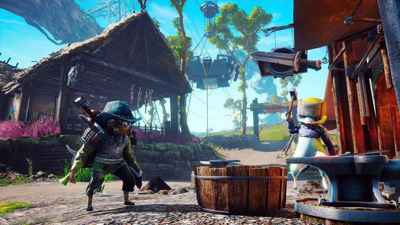 Biomutant Gameplay Footage on PS5 and Xbox Series X Revealed | Sirus Gaming
