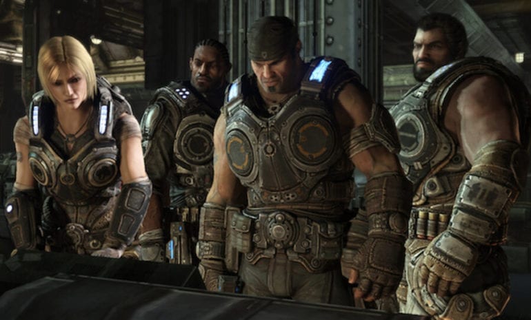 A PS3 prototype of Gears of War 3 has been released