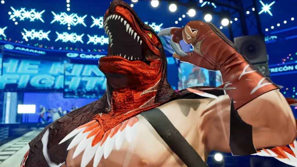 the king of fighters xv the king of dinosaurs