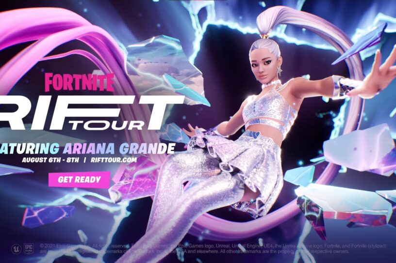 fortnite ariana grande concert series