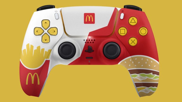 McDonald's PlayStation 5 controller