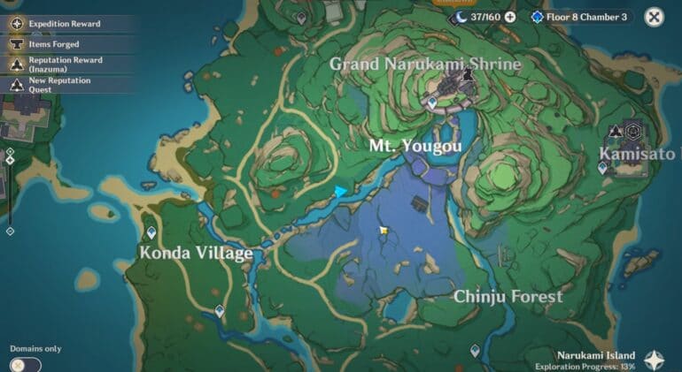 Genshin Impact Narukami Island Trial Locations Guide | Sirus Gaming