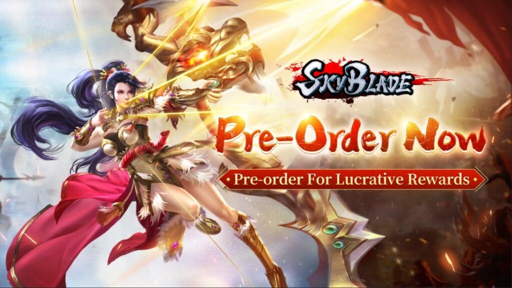 skyblade pre order rewards