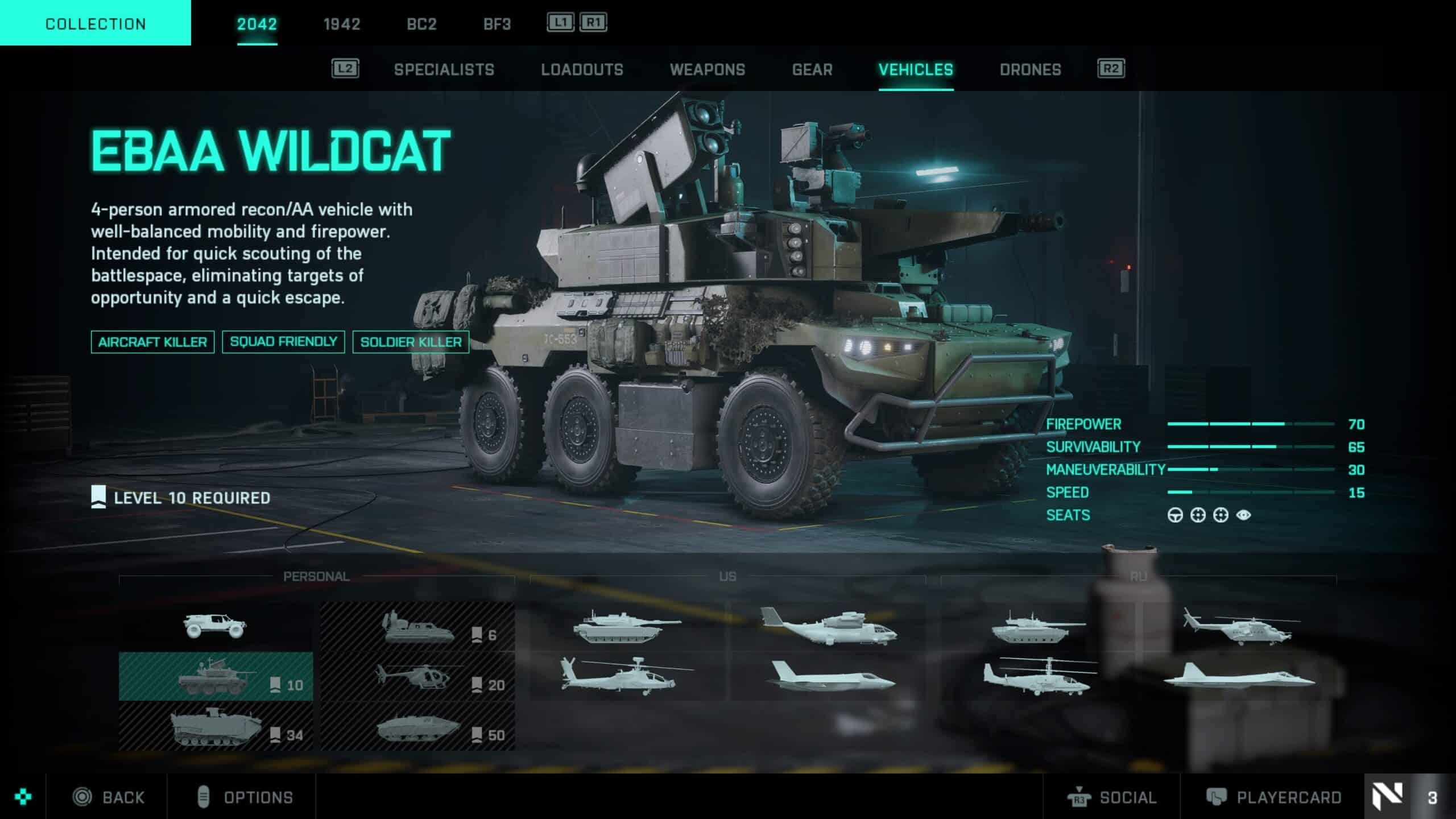 Battlefield 2042 All Vehicles List Customize and How to Use Each