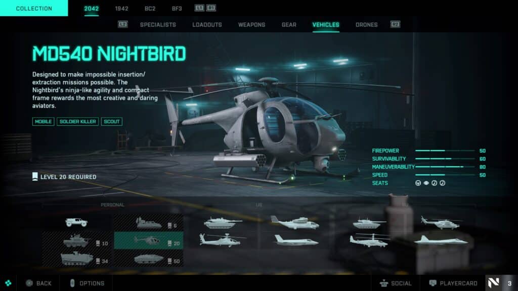 MD540 Nightbird