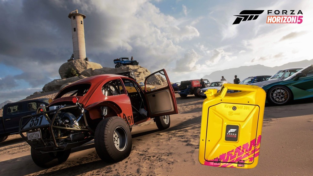 Forza Horizon 5 gas can