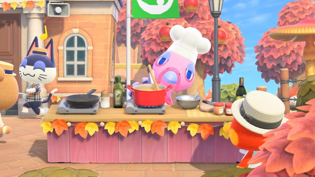 Franklin Animal Crossing Turkey Day Secret Ingredients