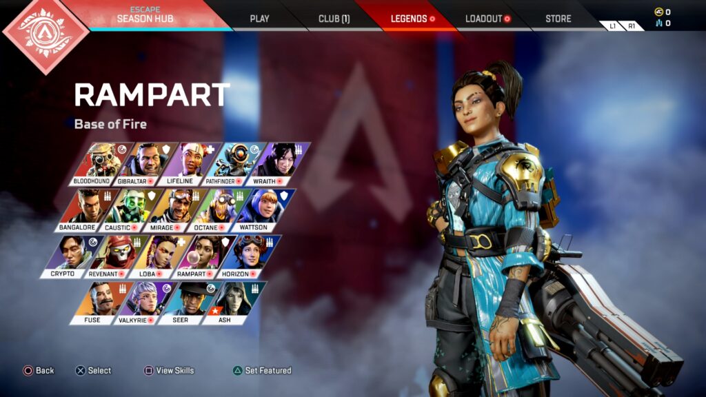 Apex Legends Season 11 Tier List - Rampart