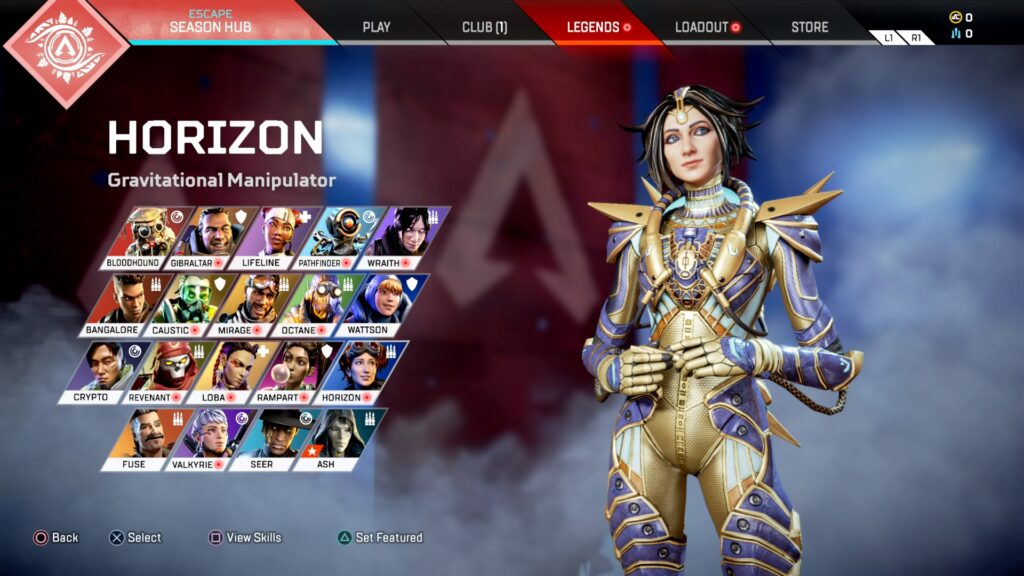 Apex Legends Season 11 Tier List - Horizon