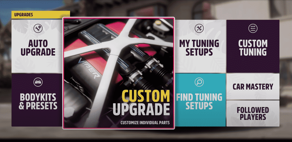 Custom Upgrade - Forza Horizon 5