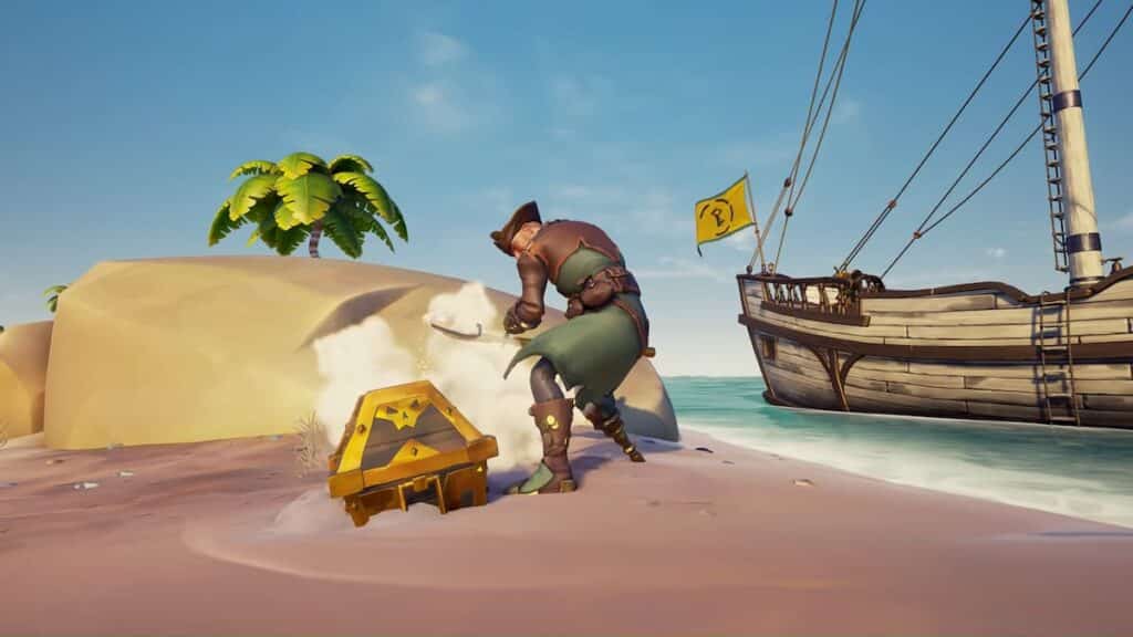 Sea of Thieves How to Bury Treasure