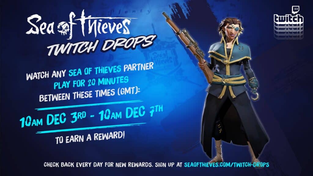 Sea of Thieves Twitch Drops