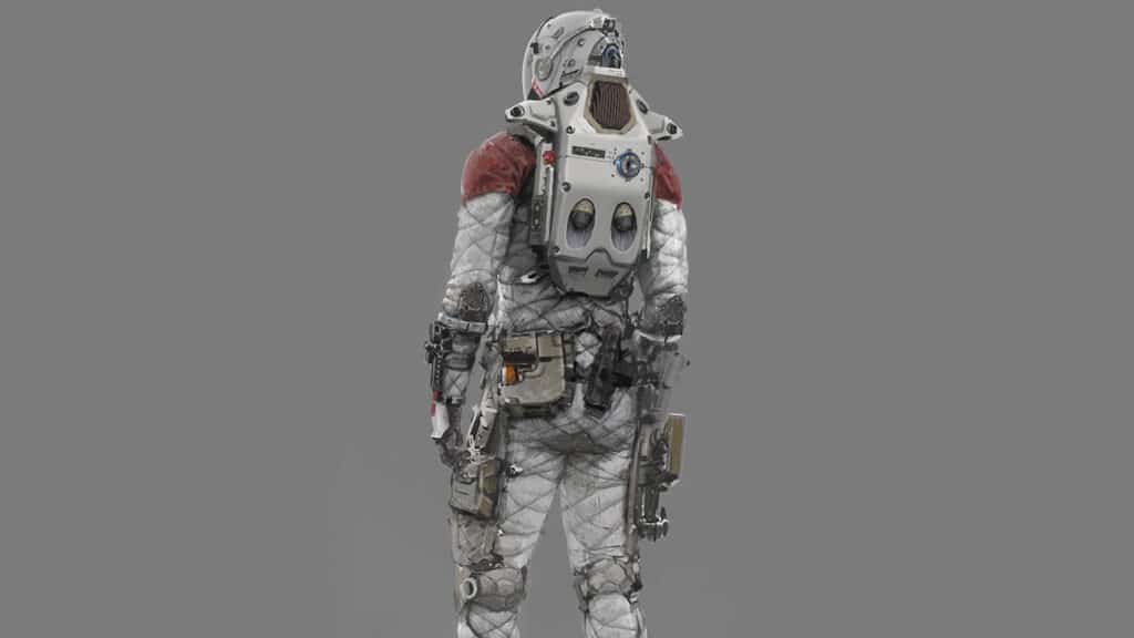 Starfield - A more modern and compact exploration suit.