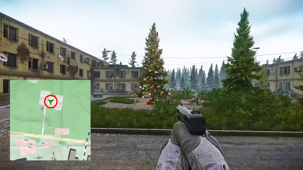 Customs map Tree Location - Escape from Tarkov To The Tree Quest