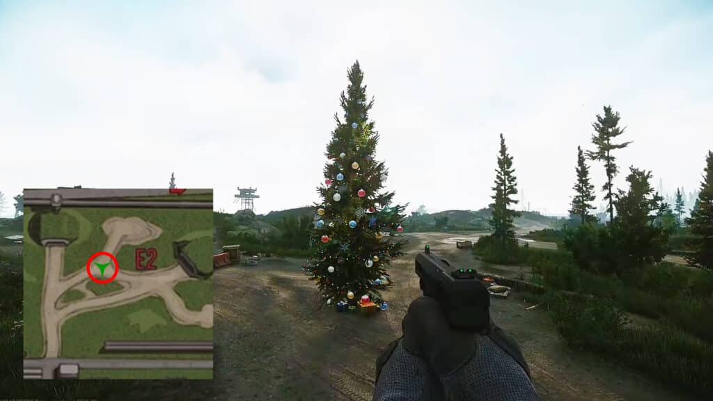 Reserve map Tree Location - Escape from Tarkov To The Tree Quest