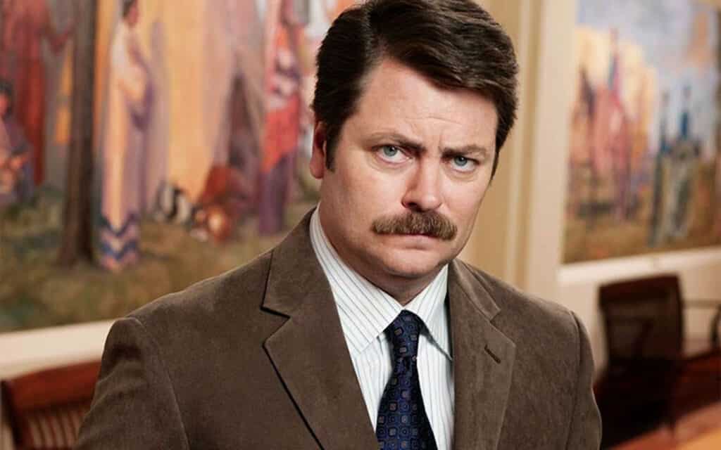 Nick Offerman - original Mister Chief voice Halo