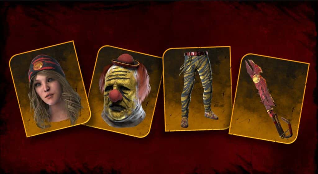 DBD Lunar Event 2022 Lurking Stripes Cosmetics