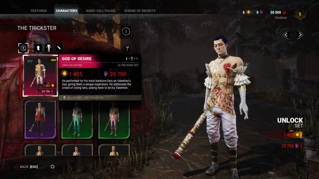 The Trickster - DBD Lunar New Year 2022 Killer Set