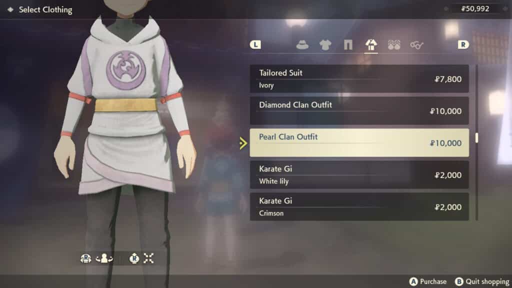 Pearl Clan Outfit