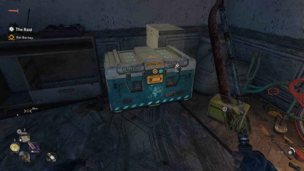 GRE Container - East of Horseshoe, Inside Tango Motel - Dying Light 2 GRE Container Locations