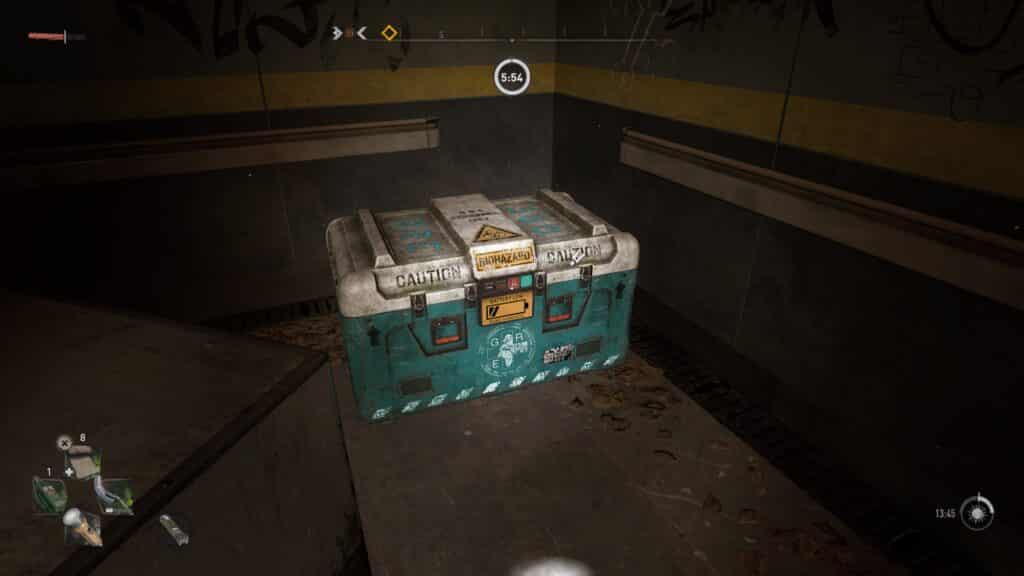 GRE Container - Northwest of Quarry End, Subway at the Intersection Between Houndfield and Quarry End - Dying Light 2 GRE Container Locations