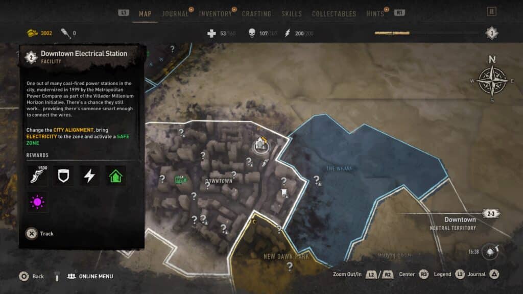 Downtown Electrical Station - How to Level Up City Alignment in Dying Light 2