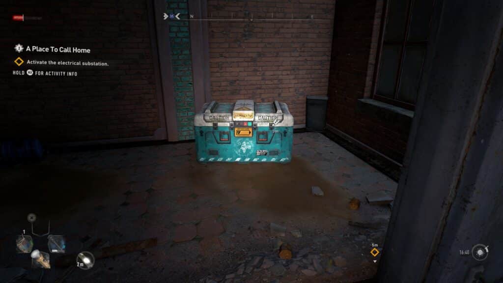 GRE Container - Northeast of Downtown, Third Floor of the Downtown Electrical Station - Dying Light 2 GRE Container Locations