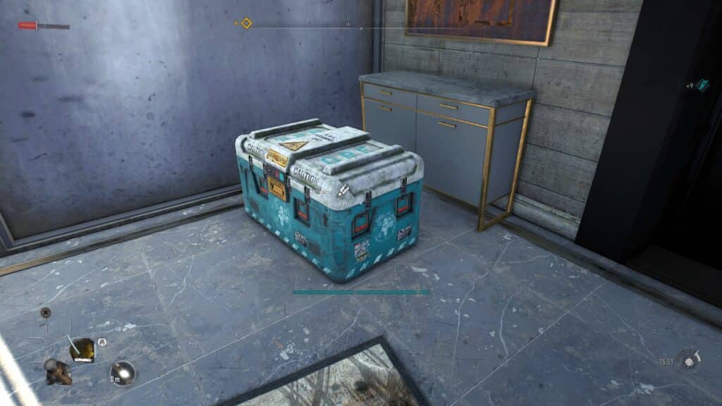 GRE Container - North of New Dawn Park, Top Floor of a Building - Dying Light 2 GRE Container Locations