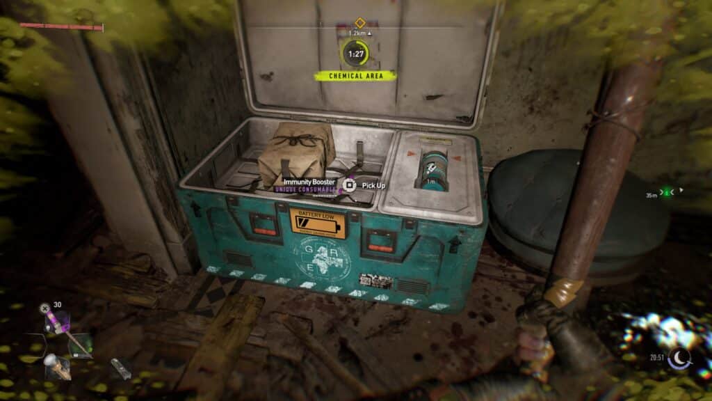 GRE Container - Northwest of Garrison, Inside Dark Hollow Loot Source - Dying Light 2 GRE Container Locations