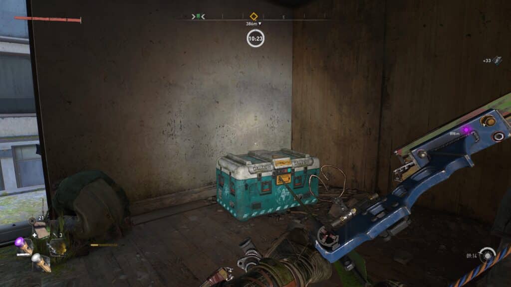 GRE Container - East of Downtown, Across Bandit Camp - Dying Light 2 GRE Container Locations